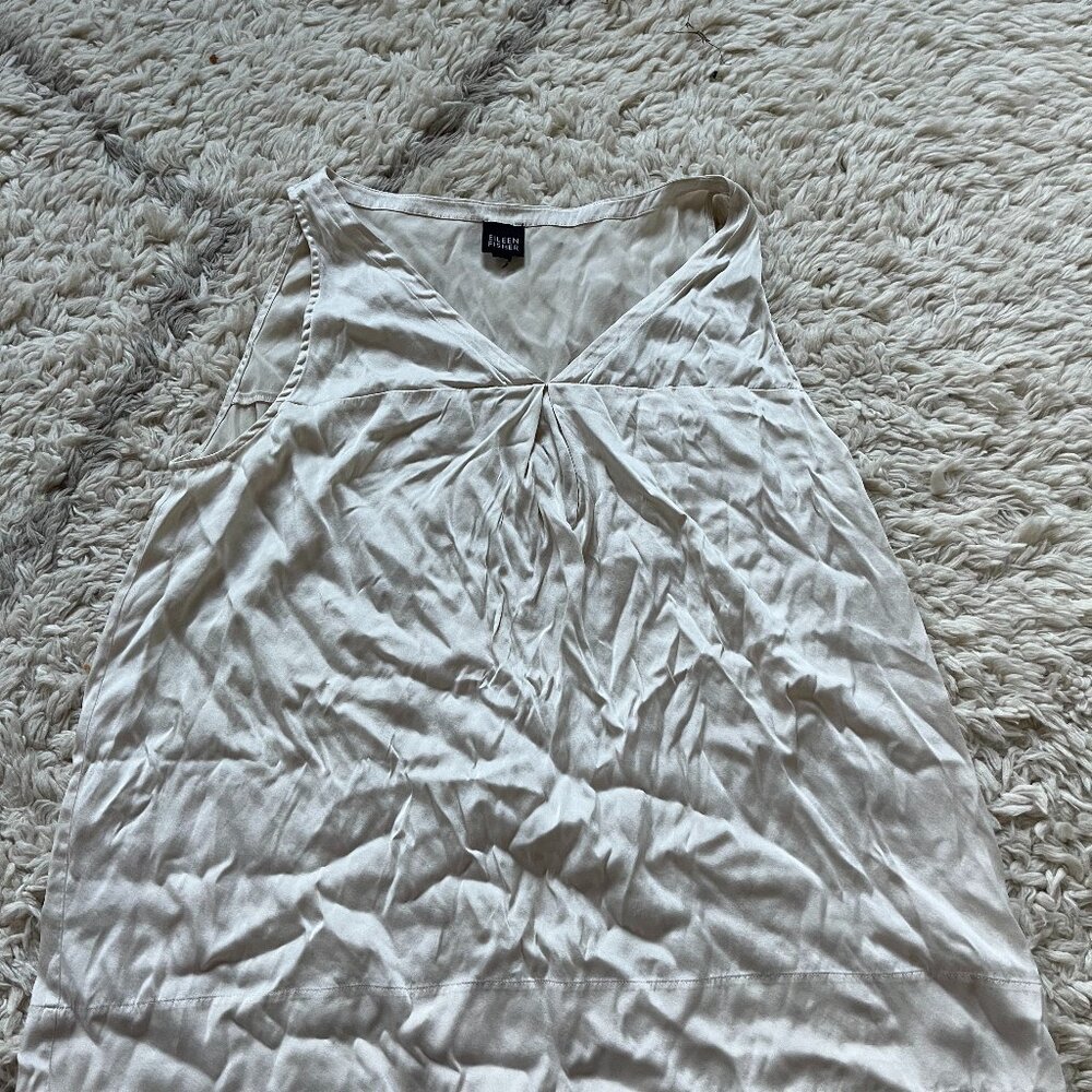 EILEEN FISHER loose silk blouse